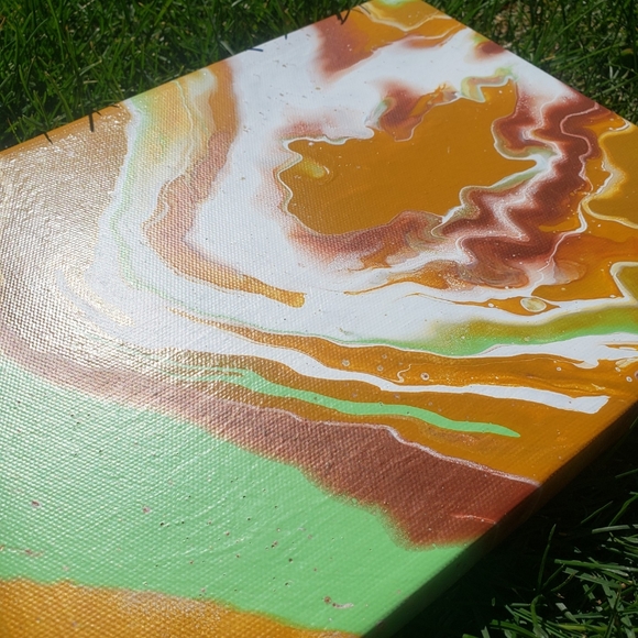Handcrafted Acrylic Paint Pour - Picture 2 of 6